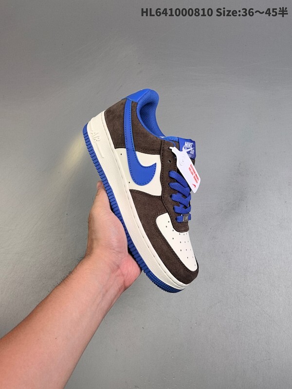 耐克Nike Air Force 1 Low 空军一号低帮百搭休闲运动板鞋 柔软、弹性十足的缓震性能和出色的中底设计