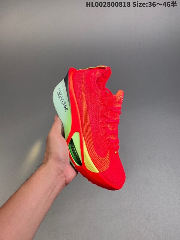 公司级 Nike Zoomx Alphafly Next % 3 耐克 低帮 阿尔法飞行3代 亮橙色 马拉松世界纪录低邦训练长跑跑鞋