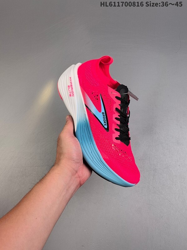 公司级✅Brooks布鲁克斯 Hyperion Elite 4 PB 舒适百搭防滑耐磨 低帮 越野竞速跑步鞋