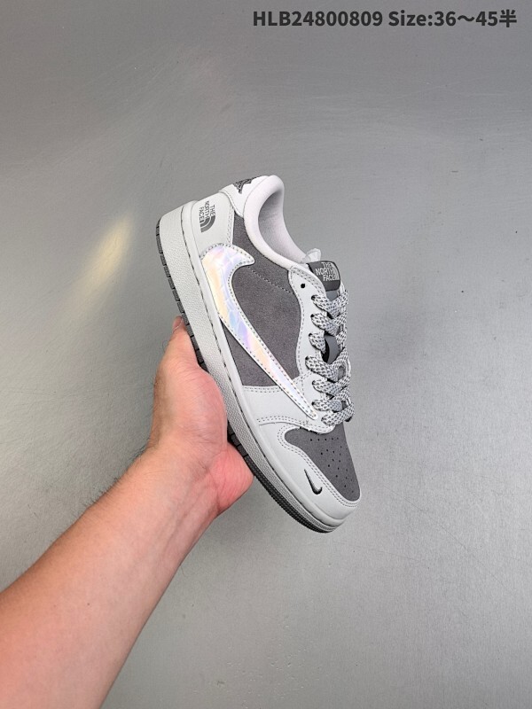 集合特价福利‼️  公司级✅Nike Air Jordan 1 x Travis Scott AJ1倒勾 乔一倒钩 ‘DIY’定制 耐克 低帮文化篮球鞋