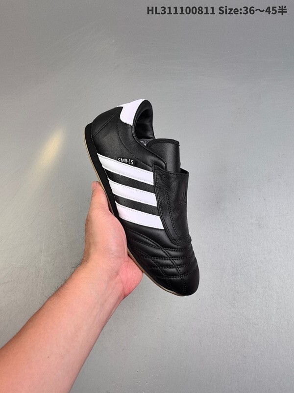 阿迪达斯 ADIDAS ORIGINALS TAEKWONDO 时尚百搭 防滑 低帮 训练鞋 女款 白色德训鞋 潮运动板鞋