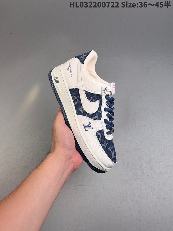 集和 公司级✅NIKE AIR FORCE 1‘07 LV8 原楦头原纸板 打造纯正低帮空军版型 专注外贸渠道 全掌内置蜂窝气垫