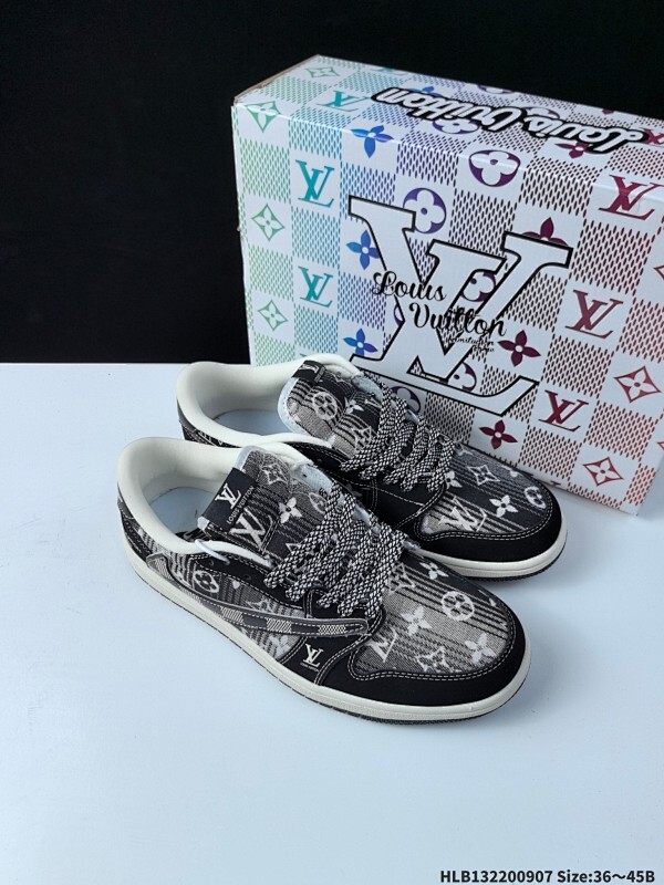 公司级✅Nike Air Jordan 1 x Travis Scott AJ1倒勾 乔一倒钩 ‘DIY’定制 耐克 低帮文化篮球鞋  完美品质出货