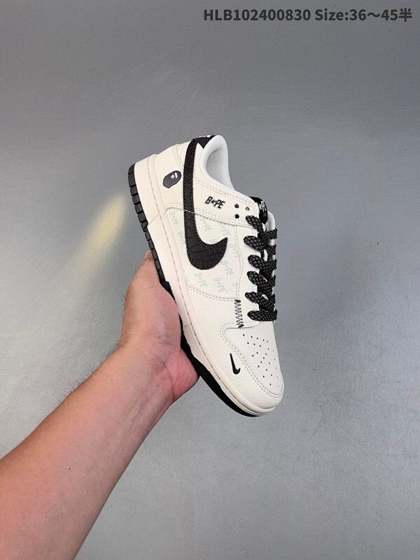 公司级✅Nike Dunk Low Retro ‘DIY高端定制’耐克 低帮休闲运动板鞋 原装头层材料 用料绝不含糊