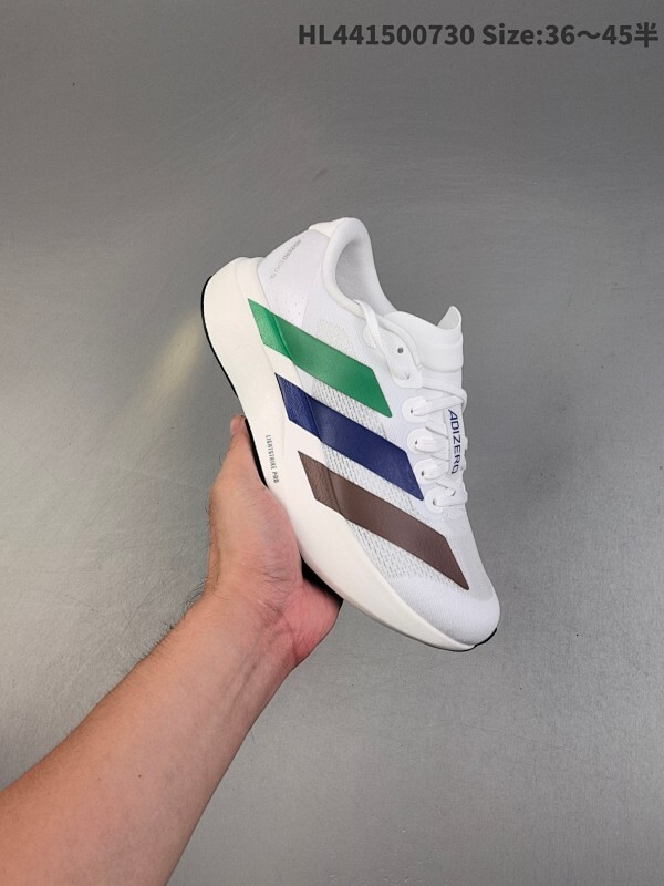 公司级✅Adidas Adizero Evo SL 舒适百搭防滑耐磨 低帮 休闲跑步鞋