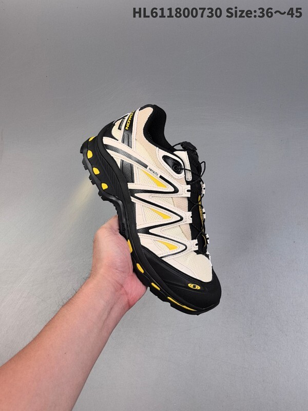 Salomon XT-Quest "GTX" 萨洛蒙 探索者系列户外越野跑鞋 鞋面采用SENSIFIT贴合技术 全方位贴合包裹脚型 鞋跟部鞋底牵引设计