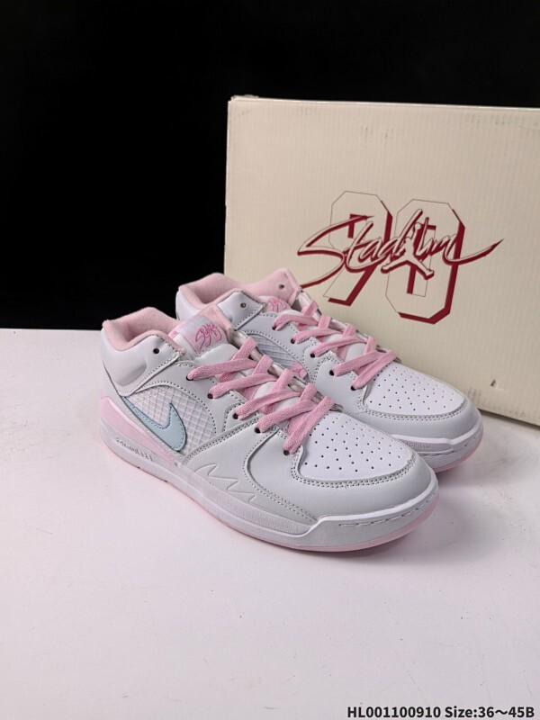 头层带半码 Arts-Rec x Nike Dunk SB Dunk Low Pro QS 耐克 SB 低帮 联名棕绿粉 男女同款 柔软舒适 防滑耐磨低邦休闲板鞋