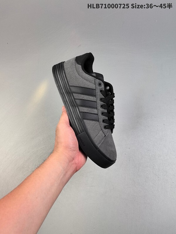 阿迪达斯Adidas轻运动DAILY 4.0男女复古百搭休闲板鞋经典舒适 防滑耐磨 低帮 板鞋鞋面皮革材质