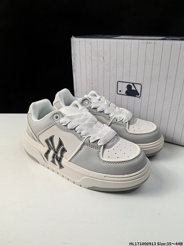 集合一  真标✅MLB CHUNKY LINER DENIM 潮流百搭 厚底增高休闲鞋 防滑耐磨 低帮 老爹鞋