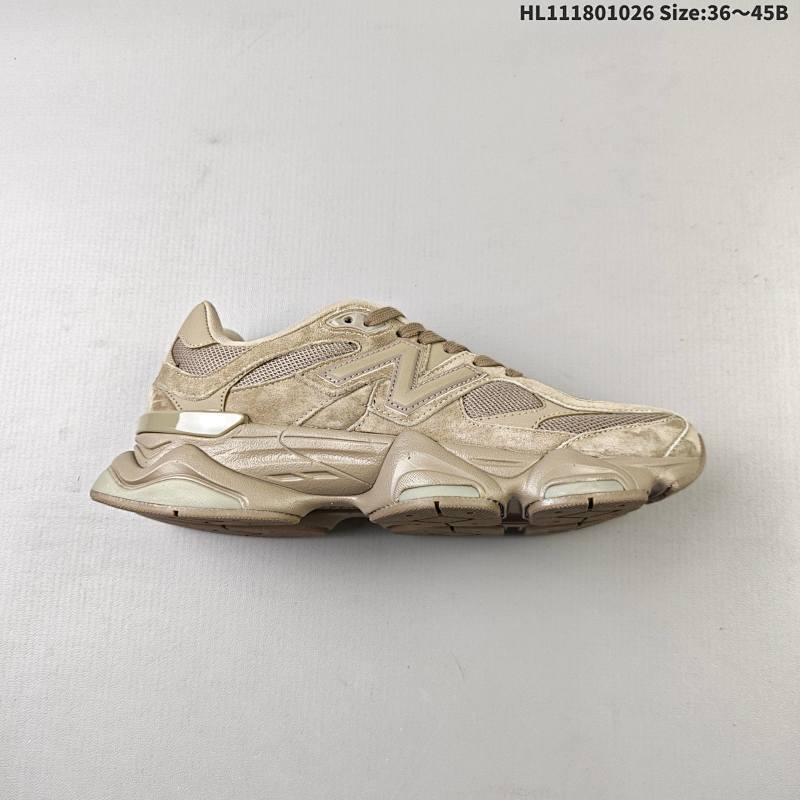 180 New Balance NB9060 联名款 复古休闲运动慢跑鞋  鞋款灵感源自设计师本人对夏日的怀日回忆。鞋面大身由空间双格及磨砂鞋面拼接而生，夏日氛围拉满#采用大面积网眼以及麂皮材质覆盖鞋
