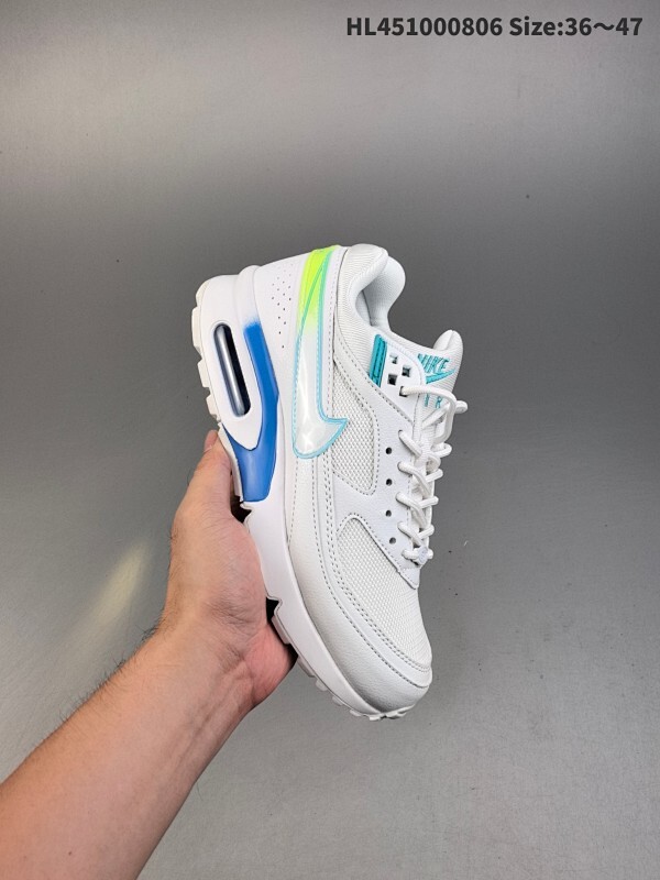 集合二 耐克 跨境Max BW OG Persian Violet经典拼接休闲运动气垫跑步鞋 缓震运动鞋Nike/耐克