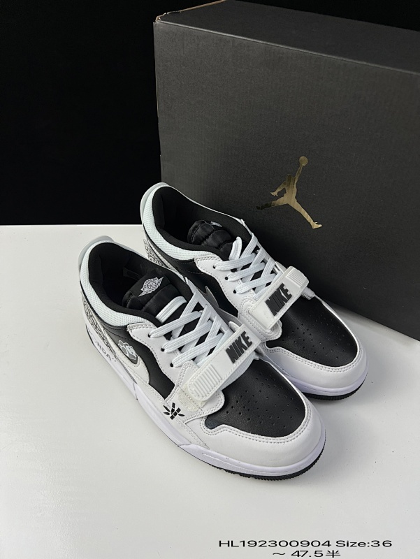 Air Jordan Legacy 312手工手绘乔丹三合一混合版本低帮休闲运动文化篮球鞋。 有着交错结合的设计