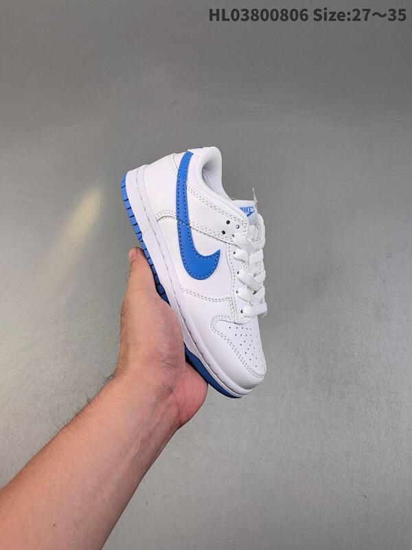 童鞋！Nike SB Dunk Low （GS） Nike Dunk 休闲 拼色 防滑减震耐磨 低帮 板鞋 黑白熊猫中小童