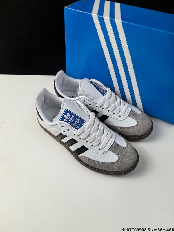 集合 真标✅Adidas Originals Samba XLG 桑巴舞系列 阿迪达斯 三叶草 绅士德训足球风百搭低帮休闲运动板鞋