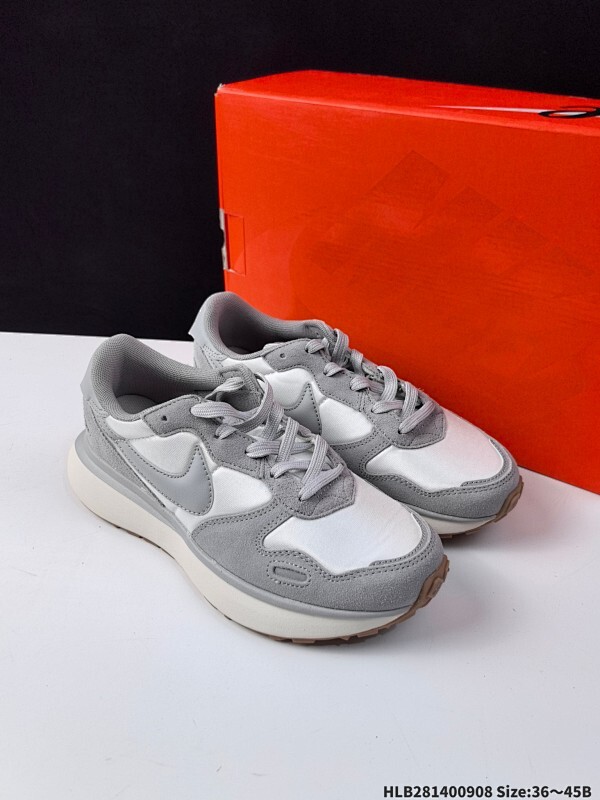 集合  Nk Phoenix Waffle 复古单品 菲尼克斯系列华夫低帮经典复古休闲运动慢跑鞋#鞋款鞋面采用麂皮和尼龙材质打造 质感满满