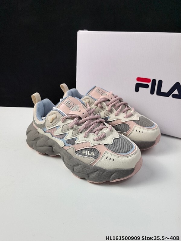 公司级✅FILA斐乐蕨草鞋2 FERN2 低帮运动鞋新款户外老爹鞋反光休闲鞋