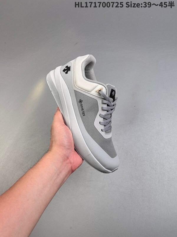 公司级✅迪桑特DESCENTE BOA DUALIS都市通勤 GORE-TEX 时尚舒适 防滑耐磨 时尚休闲运动覆盖防水男子越野跑鞋