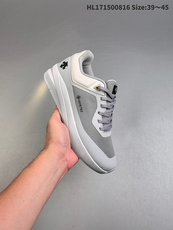 公司级✅迪桑特DESCENTE BOA DUALIS都市通勤 GORE-TEX 时尚舒适 防滑耐磨 时尚休闲运动覆盖防水男子越野跑鞋