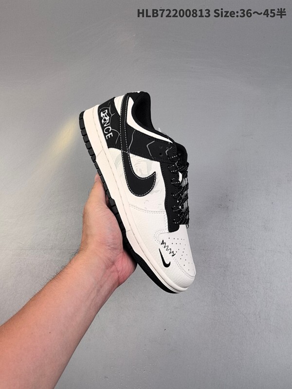 公司级✅Nike Dunk Low Retro ‘DIY高端定制’耐克 低帮休闲运动板鞋 原装头层材料