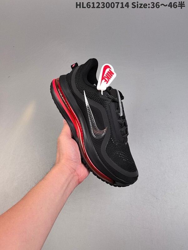 Nike Pegasus Premium Airscape 黑红 超级飞马三明治系列舒适百搭减震防滑耐磨透气低邦跑步鞋 Pegasus系列再度升级