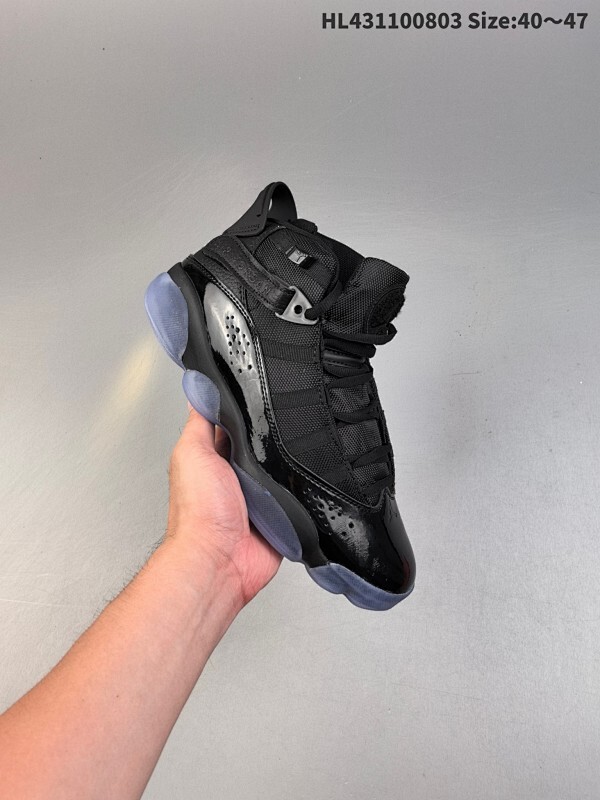 Air Jordan 6 Rings "Black Ice" 高帮 六冠王 黑冰 AJ6 乔丹6代 aj6 高邦 黑玉 乔丹篮球鞋系列