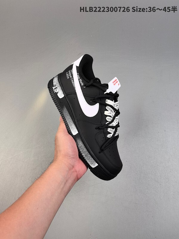 NK Air Force 1´07 Low 空军一号低帮百搭休闲运动板鞋 ZH0316-059 柔软、弹性十足的缓震性能和出色的中底设计