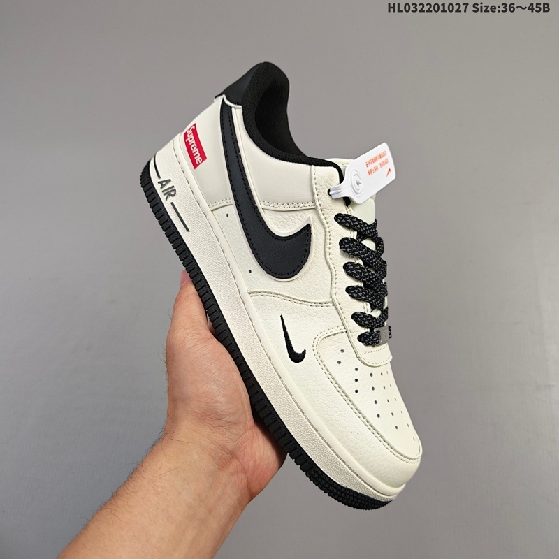 220 Nike Air Force1 07 low  北面联名 定制空军 #原楦头原纸板  打造纯正空军版型 #专注外贸渠道  全掌内置蜂窝气垫  #原盒配件 原厂中底钢印、拉帮完美   货号：