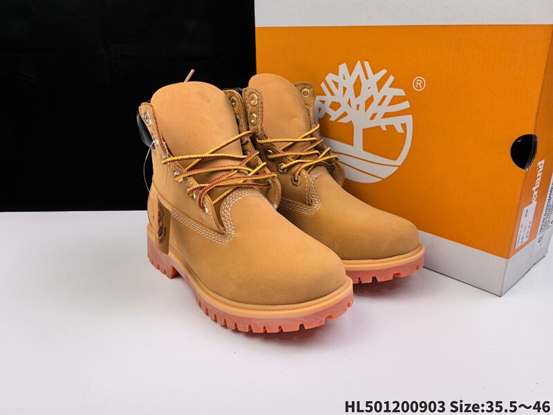 Timberland添柏岚靴子天伯伦高帮马丁靴 踢不烂经典大黄靴 防水面料 高帮靴 马丁靴 户外休闲潮流系列