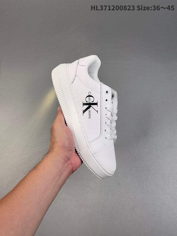 集合  calvin klein CK Jeans  新款时尚字母叠印拼接休闲运动跑鞋