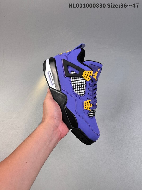 Air Jordan 4 Retro OG "Imperial Purple" 复刻帝王紫 AJ4 乔丹4代 aj4 乔4 复刻湖人 紫黄色 乔丹篮球鞋系列