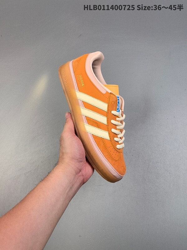 公司级✅Bad Bunny x Adidas Originals Gazelle INdoor 三叶草休闲防滑耐磨低帮板鞋