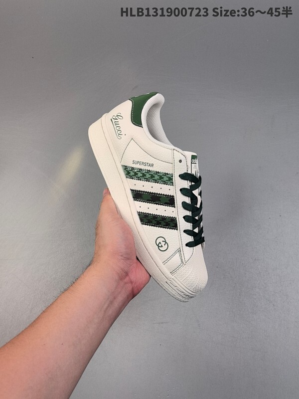 公司级✅Adidas Originals Superstar 阿迪达斯 三叶草 贝壳头’DIY’系列低帮经典百搭休闲运动板鞋