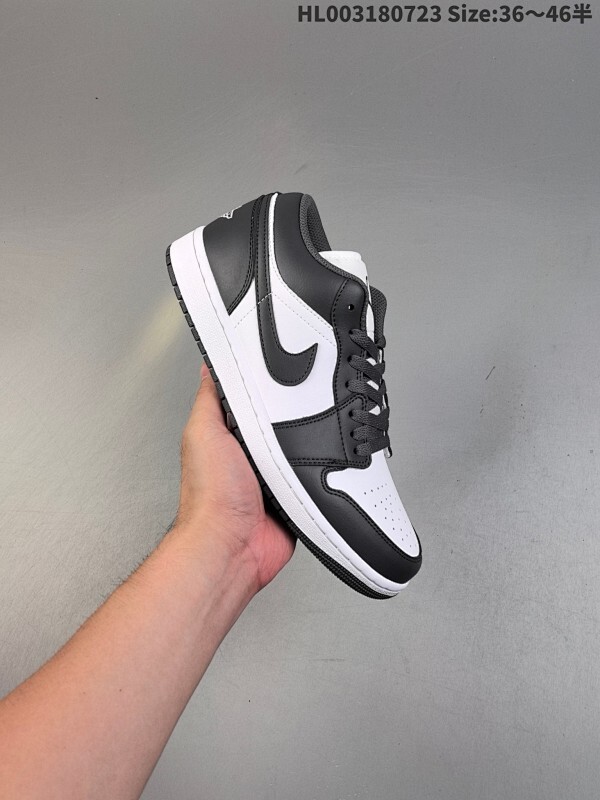 Air Jordan 1 Low 低帮 灰白色 AJ1 乔丹1代 aj1 乔1 低邦 白灰色 男女同款 乔丹篮球鞋系列