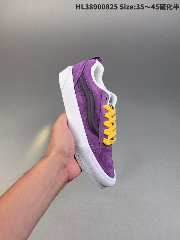 万斯Vans Knu Skool 百搭休闲防滑减震低帮 板鞋男女同款vans 面包