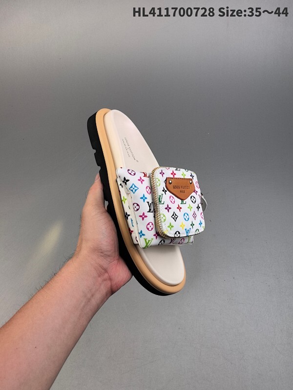 集合  Louis Vuitton 2025 专柜 春夏新款 最高限定 专柜上新  LV情侣厚底魔术贴拖鞋 明星同款 网红博主推荐 ◆ 原版开模 代购版本