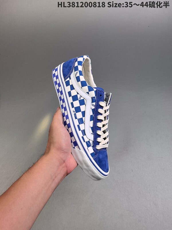 全新万斯Vans Old Skool 舒适轻盈 低帮 板鞋 男女同款 蓝白色HL381200818
