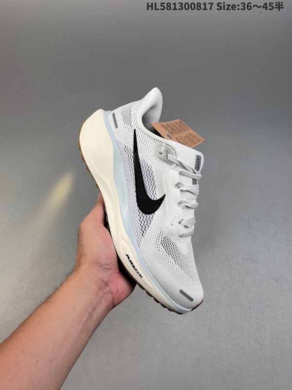 真标带半码 Nike Air Zoom Pegasus 41 耐克 飞马41代 低帮 白黑蓝 舒适百搭双层织物耐磨透气低邦马拉松跑步鞋