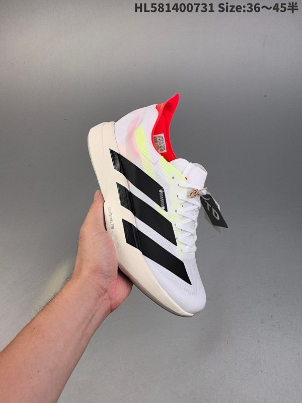 集合   阿迪达斯 Adidas Adizero Adios Pro 4 舒适防滑耐磨 低帮 休闲跑步鞋 男女款厚度增高老爹鞋 金属银  2025年