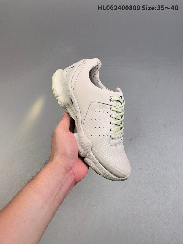 公司级✅Ecco爱步 BIOM C-TRAIL系列 牛皮 圆头厚底系带 低帮 徒步鞋