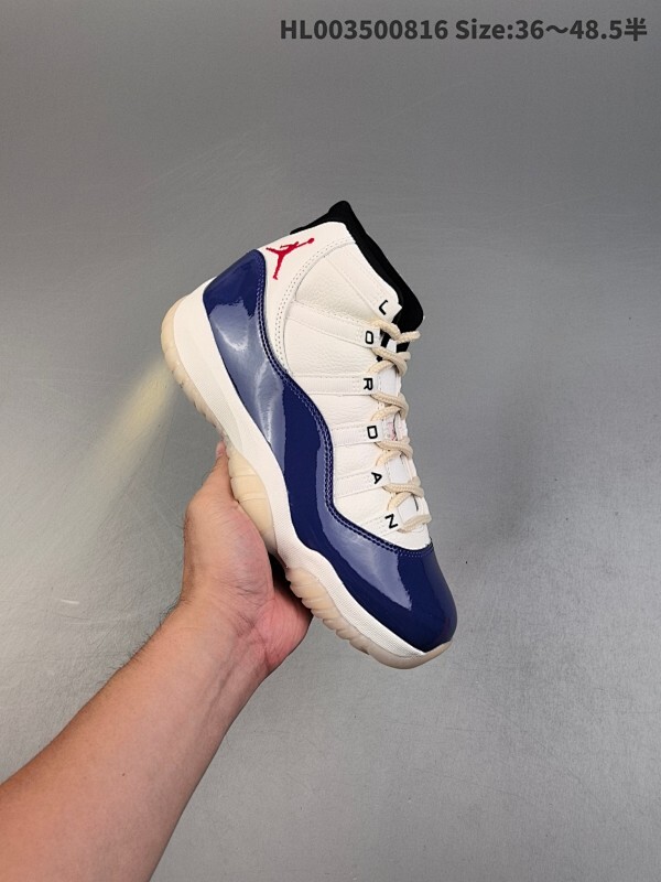 纯原版本 真碳 Air Jordan 11 Retro "Rare Air" 高帮 白蓝 AJ11 乔丹11代 aj11 乔11 高邦 海军蓝