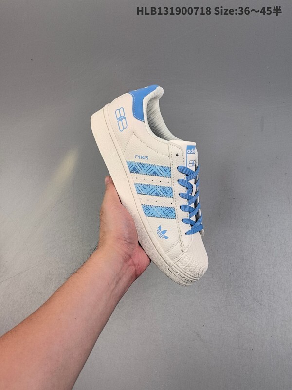 公司级✅Adidas Originals Superstar 阿迪达斯 三叶草 贝壳头’DIY’系列低帮经典百搭休闲运动板鞋