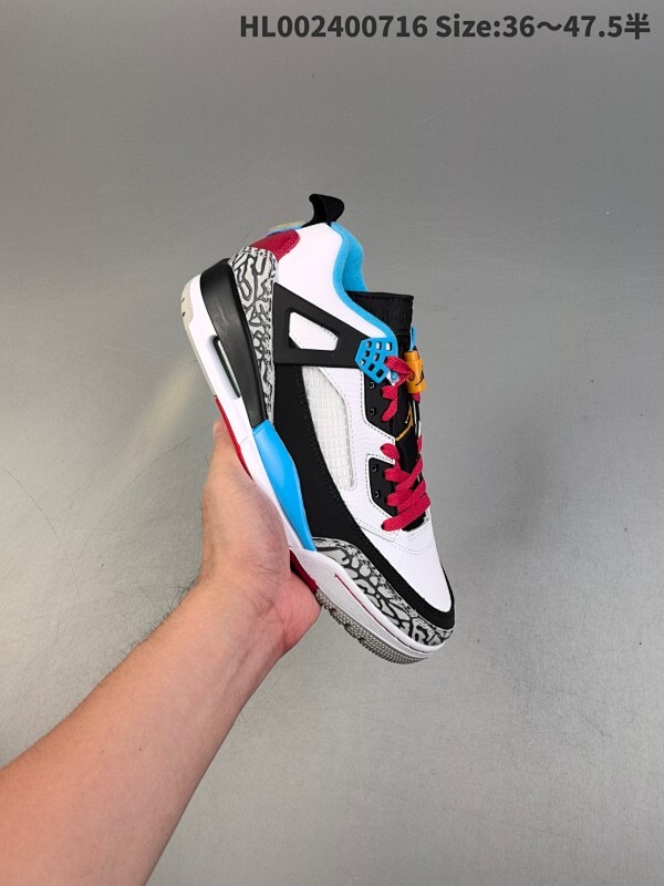 公司级 头层 Air Jordan 3.5 Spizike Low "Obama" 低帮 奥巴马 黑白蓝 AJ3.5 乔丹3.5代 aj3.5 乔3.5 低邦