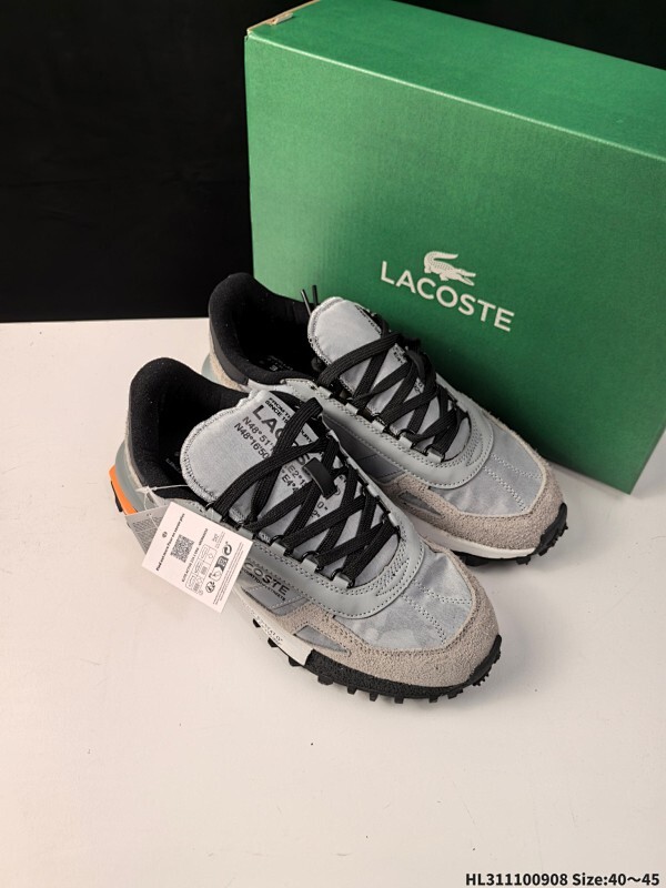 集合  Lacoste 法国鳄鱼经典低帮系列 简约休闲男女板鞋 实拍首发  选用高品质材料 精细工艺