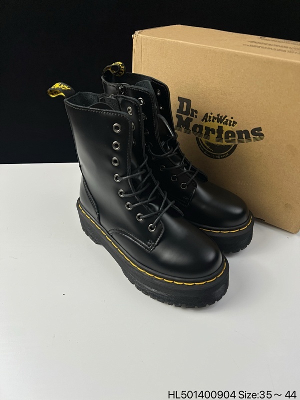 Dr.Martens 马汀博士经典款 马丁靴系列 黑色硬皮 男女款全码开售 某物同香港代购