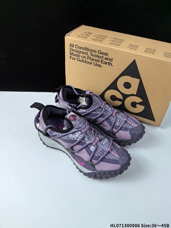 集合  NIKE ACG Mountanin Fly Low GTX SE 外户登山列系越跑低帮休闲动运徒步鞋   运用简洁的色彩搭配 简约休闲
