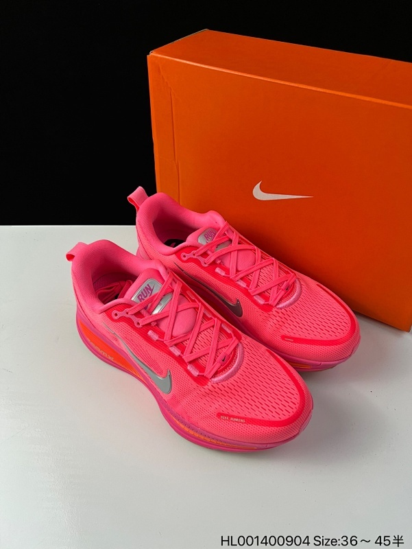 公司级 Nike Vomero 18 耐克 佛莫罗18代 低帮 亮深红 时尚舒适防滑耐磨低邦休闲跑步鞋 整体采用工程网眼材质打造