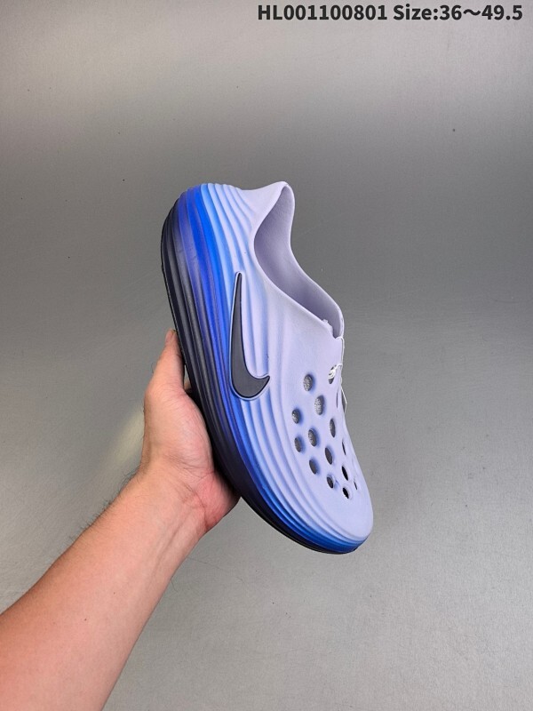 纯原版本 Nike ReactX REJUVEN8 "Midnight Navy" 耐克 活力8代 海军蓝拖鞋 包头一脚蹬时尚舒适洞洞鞋