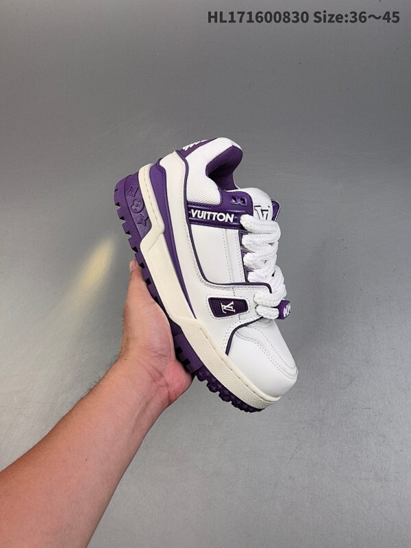 LV 联名款 LOUIS VUITTON升级原楦原纸版数据开发版型#这双“变胖”了的Trainer好受瞩目「又大又圆」