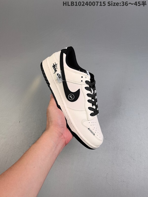 公司级✅Nike Dunk Low Retro ‘DIY高端定制’耐克 sb低帮休闲运动板鞋 原装头层材料