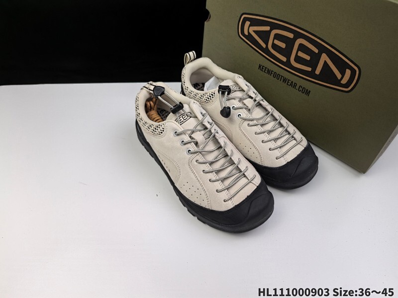 真标✅KEEN科恩 JASPER ROCKS SP 织物皮革 户外露营旅行登山山系 耐磨 低帮 徒步鞋
